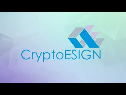CryptoESIGN Product Demo From Creator