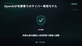 今日のAIニュース｜OpenAIがサイバー専用AI解禁・Google医療AIがビデオ問診へ
