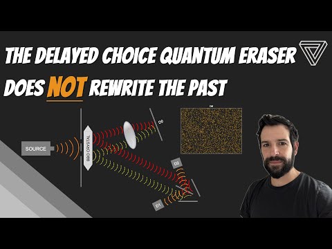 Solving the Delayed-Choice Quantum Eraser