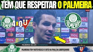 OLHA O QUE FALOU VEIGA! ‘TEM QUE RESPEITAR O PALMEIRAS’ APÓS VIRADA HISTÓRICA QUE LEVA O VERDÃO À FI
