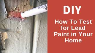 How To Test For Lead in Your Home