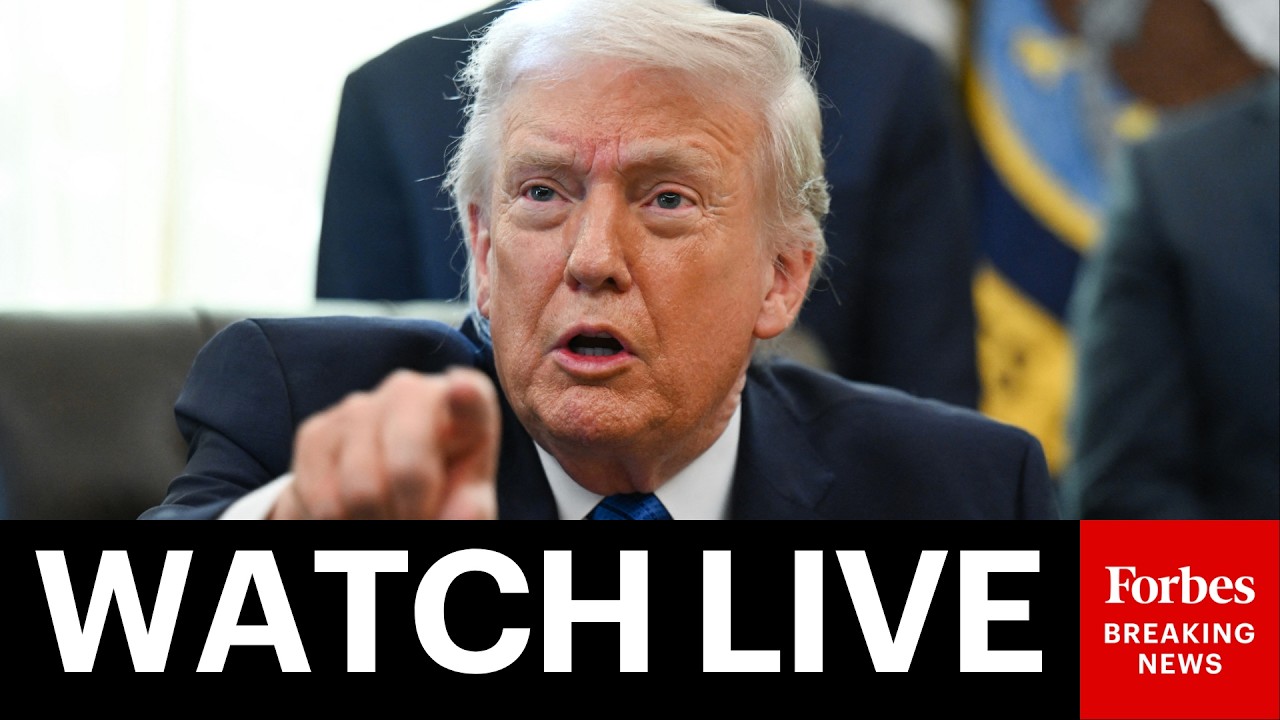 Video | LIVE: President Trump Holds Public Event After U.S. And Iran Exchange Fire In Strait Of Hormuz