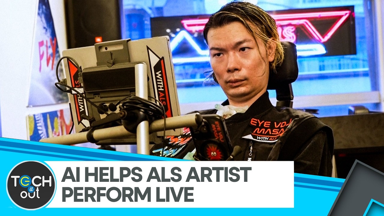 How AI, Brain Signals And Robotics Help An ALS Artist Perform | Tech It Out