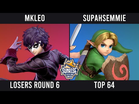 Sunrise Losers Top 12: LG| MKLeo (Aegis,Joker) Vs ELS| Supahsemmie (Young Link)