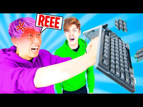 LANKYBOX'S ANGRIEST RAGE QUITS EVER! (ALPHABET LORE RAGE, FUNNY TRY NOT TO RAGE CHALLENGE, & MORE!)