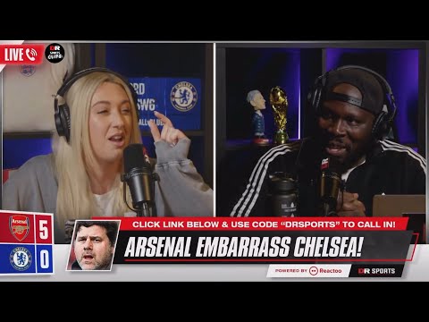 Abbi and KG react to Arsenal 5-0 Chelsea