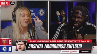 Abbi and KG react to Arsenal 5-0 Chelsea