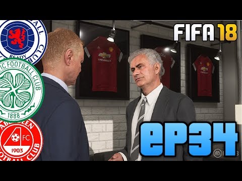 FIFA 18 RANGERS CAREER MODE | EPISODE 34 CELTIC,ABERDEEN & RANGERS TITLE FIGHT!