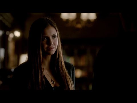 TVD 4x11 - Stefan stops Elena from going to see Damon. "He'll just ask you to let him out" | HD