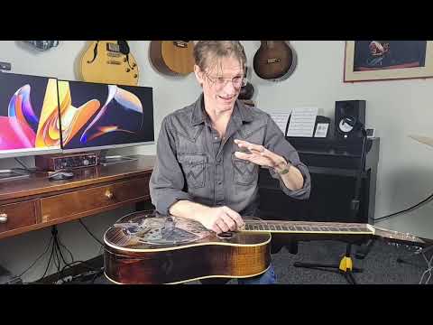 Dobro Lessons with Joe Wilson - St. James Infirmary - Playing in a Minor Key (GBDGBD tuning)