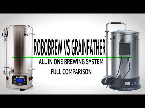Robobrew Brewzilla 3.1 vs Grainfather Full comparison
