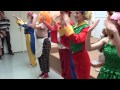 Весёлая детская песенка-игра "Ёлочки-пенёчки" на новогоднем утреннике - 2014 