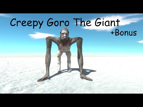 Creepy Goro The Giant Vs Every Unit +Bonus ARBS |Animal Revolt Battle Simulator