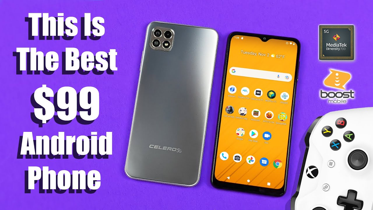 The BEST $99 Android Phone We've Tested So Far! Celero 5G First Look!