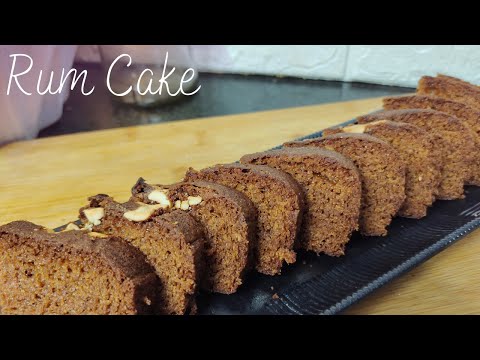 Christmas Rum Cake Recipe without Alcohol | Plum Cake In Microwave | Sabhyata Sahu