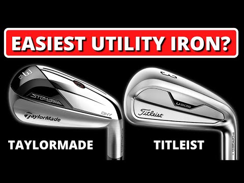The Easiest To Hit Utility Irons - TaylorMade Stealth DHY vs Titleist U505