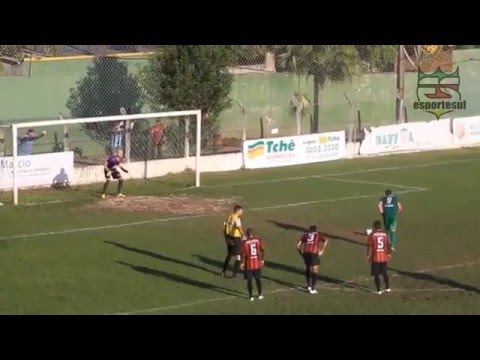 Melhores momentos: Riograndense x Guarani/VA (17/04/2016)