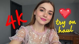 Yoga 💞 Sheer Transparent Haul 2026 (4K) | Lingerie, Micro Bikini & Out