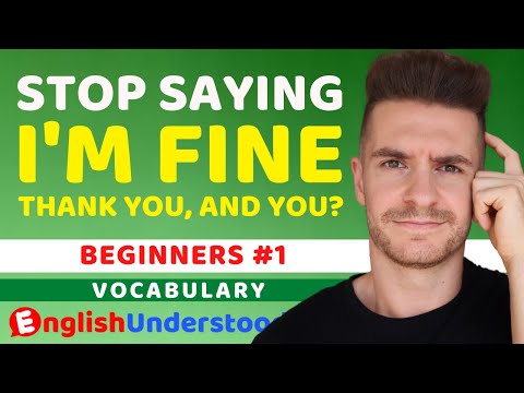 Beginner Greetings In English | Beginner English Lessons (How Are You?)