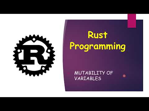 Rust Crash Course Mutability