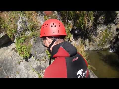 Canyoningtour Tirol Untere Auerklamm - 17m Sprung