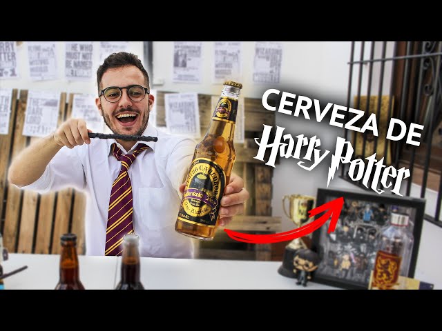 Vídeo relacionado con HARRY POTTER, Mini Jarra de cristal con grageas sabor a cerveza de mantequilla 35g