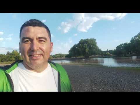 Pesca de carpas en el puesto Sánchez (rio negro) parte 1