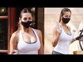 Malaika Arora FLAUNTS Her CLEAVAGE TONED Body Outside Yoga Class