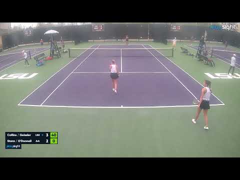 Kylie Collins/Nina Geissler v Grace O’Donnell/Lenka Stara - LSU v ARKW - 12.03.23 (incomplete)