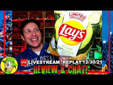, title : 'Lay's® 🥔 FRIED PICKLES AND RANCH Review 🥒 Livestream Replay 12.30.21 ⎮ Peep THIS Out! 🕵️‍♂️'