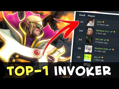 Top-1 Invoker — Sumiya back to Best in Dota with 7.07