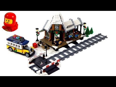 Vidéo LEGO Creator 10259 : Le village d'hiver