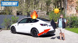 Sonnenschutz für dein Tesla Panoramadach! - touchbenny