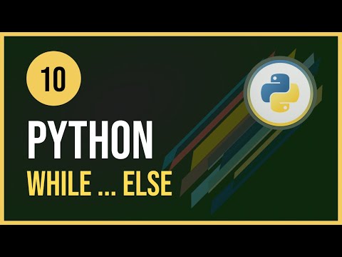 Python Dersleri -10 / While Else