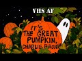 VHS AF Review It S The Great Pumpkin Charlie Brown 1966