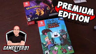 Two New Switch Games - Rain on Your Parade & Wunderling DX Switch Unboxings & Gameplay - Gamester81