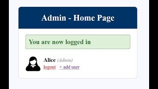 Admin and User login system PHP and MySQL database Admin and User login system PHP and MySQL database