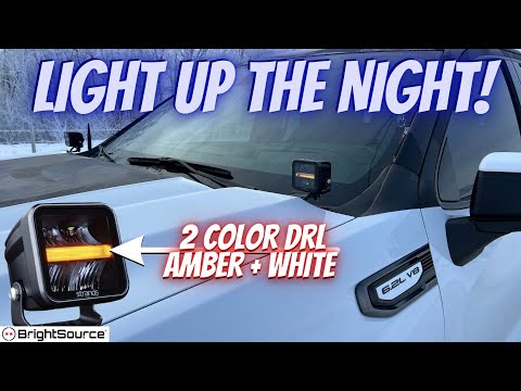 Upgrade Your Truck’s Lighting! STRANDS Siberia Series LED Pod DRL Install & DIY Wiring Guide