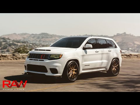 Jeep Trackhawk  975 HP on Lexani Wheels by RAW Wheels and Tires