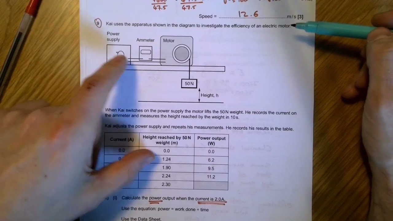 Watch video OCR A GCSE Exam Walkthrough - Combined Science Foundation Physics - Paper 2 Now OCR A GCSE Exam Walkthrough - Combined Science Foundation Physics - Paper 2
