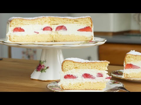 VOĆNA TORTA - Torta sa jagodama na italijanski način