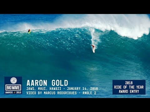 Aaron Gold at Jaws 2  - 2018 Ride of the Year Award Entry - WSL Big Wave Awards
