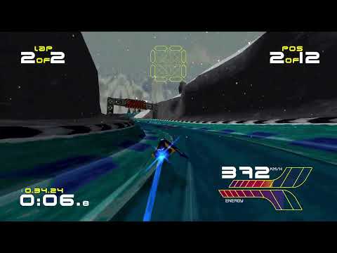 Wipeout 2097 HD Remastered with BallisticNG WTRP Mods linked in description