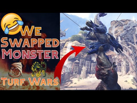 We Swapped Monster Turf Wars | Monster Hunter