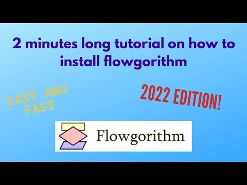 Flowgorithm Installation For Windows