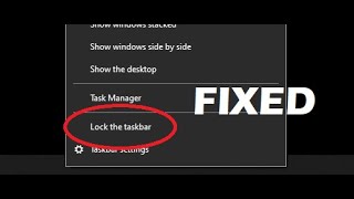How to Lock & Unlock Taskbar in Windows 7,8,10 in 2020 2023