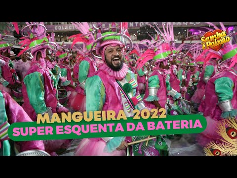Carnaval 2022: Mangueira || Super Esquenta Bateria Mestre Wesley