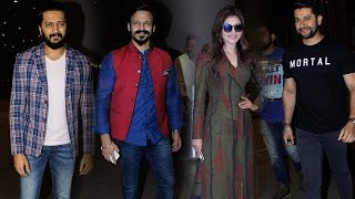 Team Great Grand Masti Spotted At Airport