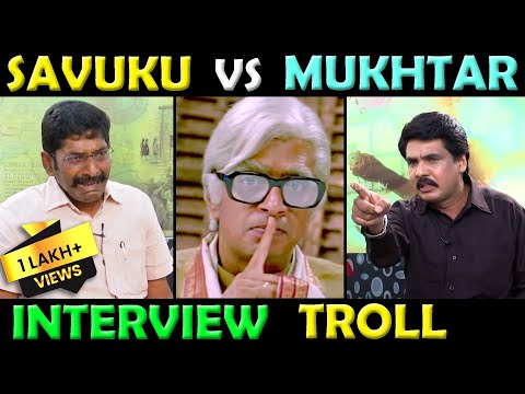 இப்படி வந்து மாட்டிகிட்டியே டா...😜🤪 | Savuku VS Mukhtar Interview Troll | Troll Hub Community Tamil