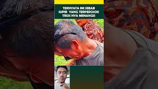 Download lagu Truck driver in tears after getting stuck #shorts mp3